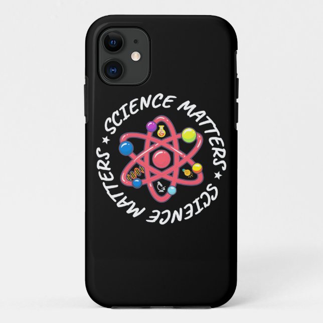 Funda De Case-Mate Para iPhone Regalo de cumpleaños | Temas científicos orgulloso (Reverso)