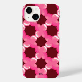 Funda Para iPhone 14 De Case-Mate Regalo de El día de San Valentín de Borgoña Rosa