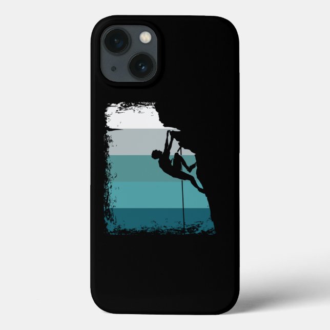 Funda De Case-Mate Para iPhone Regalo de escalada de época fría (Reverso)