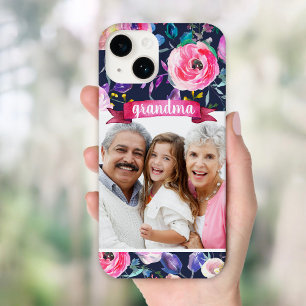 Funda Para iPhone 14 De Case-Mate Regalo de foto de Personalizado floral de bonito p