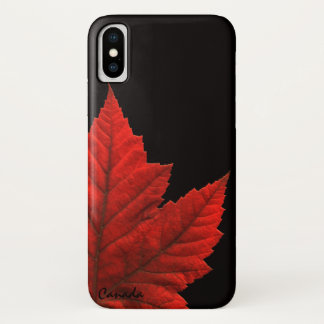 iPhone X Regalo de hoja de arce para Funda Guay Canada iPho