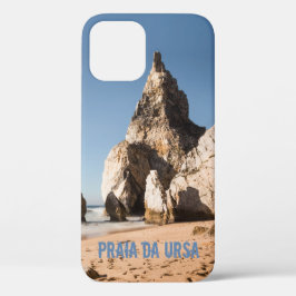 Funda Para iPhone 12 Pro Regalo de la playa Praia da Ursa en Portugal
