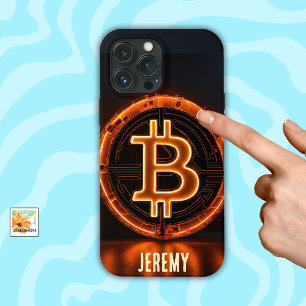 Funda Para iPhone 13 Pro Max Regalo de logotipo de Bitcoin caliente para cripto