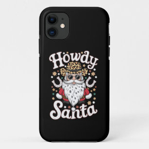 Funda Para iPhone 11 Regalo de Navidades de Rodeo Bostezo de Howdy Sant
