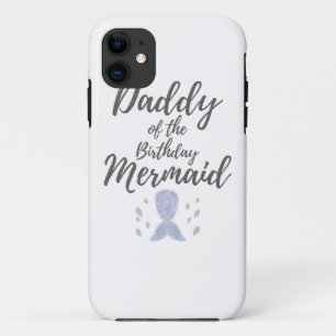 Funda Para iPhone 11 Regalo de papá de la sirena del cumpleaños de Merd