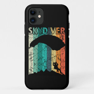Funda Para iPhone 11 Regalo de paracaidismo vintage paracaidista retro