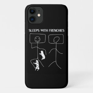 Funda Para iPhone 11 Regalo de perro   Dormiciones con francés