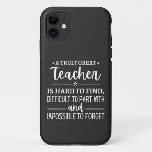 Funda Para iPhone 11 Regalo de profesor, un maestro realmente grandioso