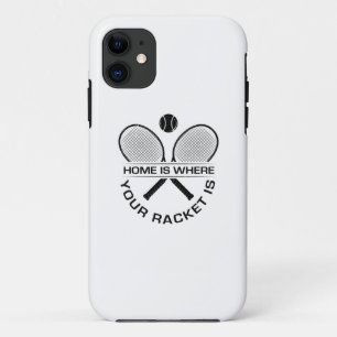 Funda Para iPhone 11 Regalo de tenis   Pista de tenis para raquetas de 