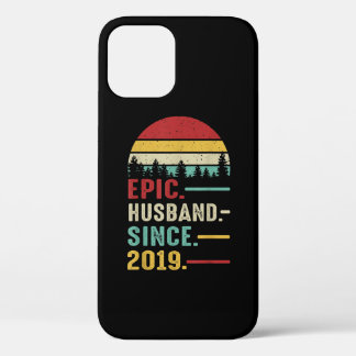 Funda Para iPhone 12 Pro Regalo del 2° aniversario del Boda para su épico m
