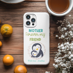 Funda Para iPhone 15 Pro Regalo del Día de la Madre Perfecta para el Pingüi
