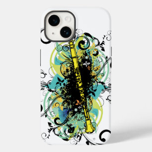 title_seo2 Regalo del músico del jugador Swirl Grunge Clarine