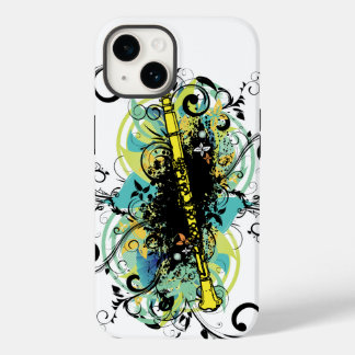 title_seo2 Regalo del músico del jugador Swirl Grunge Clarine