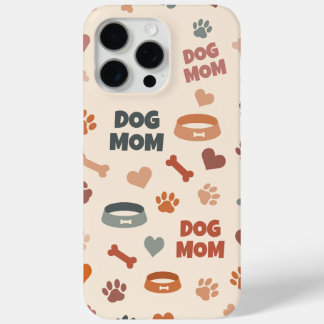 Funda Para iPhone 15 Pro Max Regalo divertido para mamá de perro