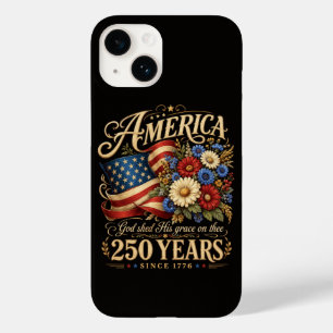 Funda Para iPhone 14 De Case-Mate Regalo Floral Patriótico América 250 Años Desde 17