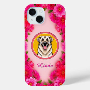 Funda Para iPhone 15 Regalo Floral Personalizado Personalizado