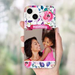Funda Para iPhone 14 De Case-Mate Regalo fotográfico de Personalizado floral de boni