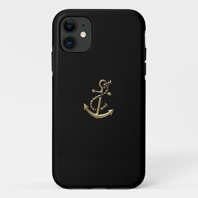 Funda De Case-Mate Para iPhone Regalo náutico de la bandera del barco (Reverso)