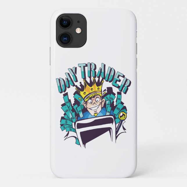 Funda De Case-Mate Para iPhone Regalo para Day Trader (Reverso)