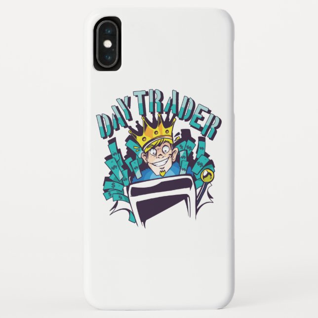 Funda De Case-Mate Para iPhone Regalo para Day Trader (Reverso)