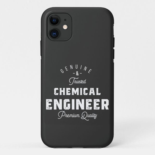 Funda De Case-Mate Para iPhone Regalo para Ingeniero Químico (Reverso)