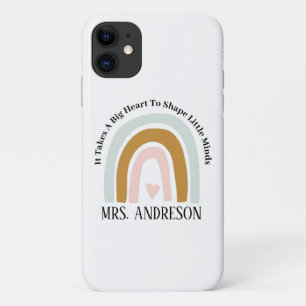 Funda Para iPhone 11 Regalo personalizado para maestro, nombre personal