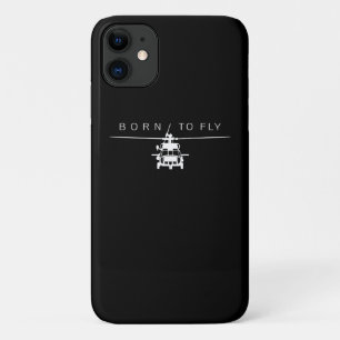 Funda Para iPhone 11 Regalo piloto de helicópteros de aviación milita