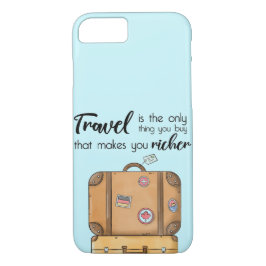 Funda Para iPhone 8/7 Regalo temático de viajes con presupuesto de avent