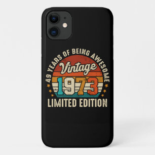 Funda Para iPhone 11 Regalos de 49 años Vintage 1973 Edición limitada 4