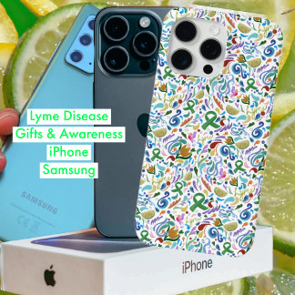 Funda Para iPhone 13 Mini Regalos de enfermedad de Lyme, conciencia de la ci
