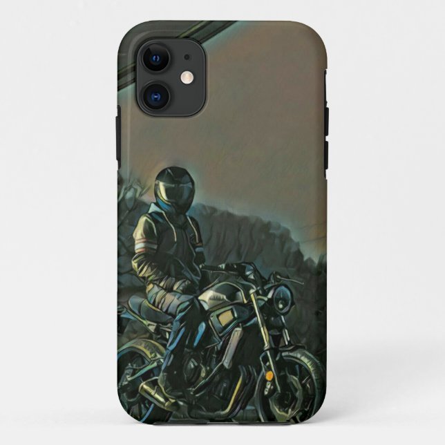 Funda De Case-Mate Para iPhone Regalos de motocicletas (Reverso)