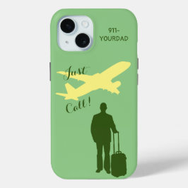 Funda Para iPhone 15 Regalos divertidos -la familia de papá 'se mantien