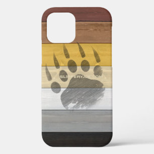 Funda Para iPhone 12 Pro Regalos gay de Bear Wood artísticos de SlipperyJoe
