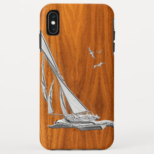 title_seo2 Regatta Sailboat al estilo Teak Veneer