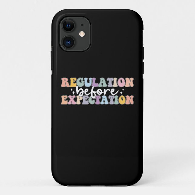 Funda De Case-Mate Para iPhone Regulación Antes de Expectativa Groovy (Reverso)
