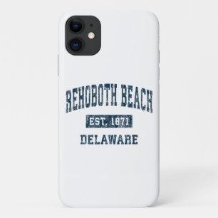 Funda Para iPhone 11 Rehoboth Beach Delaware DE Diseño Deportivo Vintag