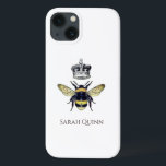 Funda Para iPhone 13 Reina Abeja con su Ilustracion artístico de la cor<br><div class="desc">Un iphone duro x extremo funda abeja reina y una corona caprichosa caja de teléfono. Las abejas son un símbolo de comunidad, brillo y poder personal. Sigue la abeja para descubrir tu nuevo destino. Los antiguos druidas vieron la abeja como un símbolo del sol, la diosa, la celebración y la...</div>