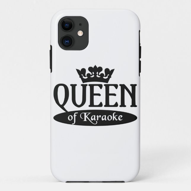 Funda De Case-Mate Para iPhone Reina de Karaoke iPhone 5 Funda-mate, personalizar (Reverso)