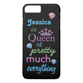 Funda Para iPhone 8 Plus/7 Plus "Reina de la Bonito de todo"
