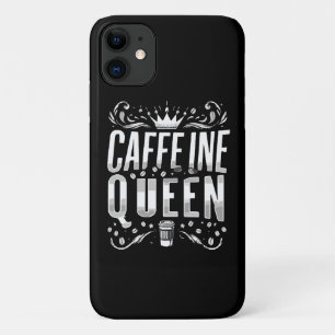 Funda Para iPhone 11 reina de la cafeína