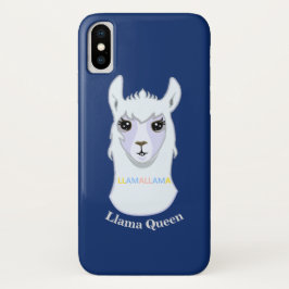 Funda Para iPhone X Reina de Llama