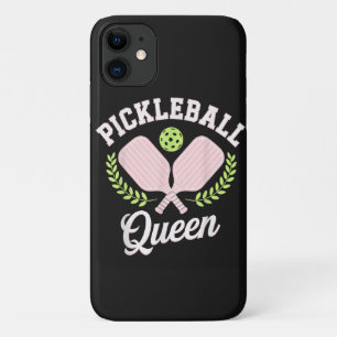Funda Para iPhone 11 Reina de Pickleball Divertida Jugadora de Pickleba