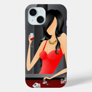 Funda Para iPhone 15 Reina del juego - Las Vegas