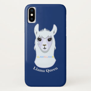 Funda Para iPhone X Reina Llama
