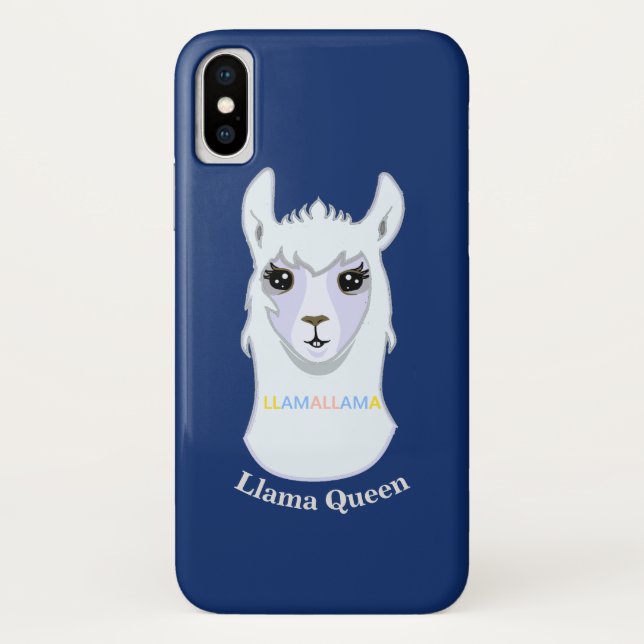 Funda De Case-Mate Para iPhone Reina Llama (Reverso)