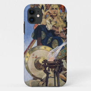 Funda Para iPhone 11 Reina Maeve Princesa Guerrera Arte Fantástico