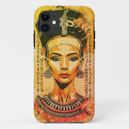 Funda Para iPhone 11 Reina real de Egipto - Arte neo-faraón moderno