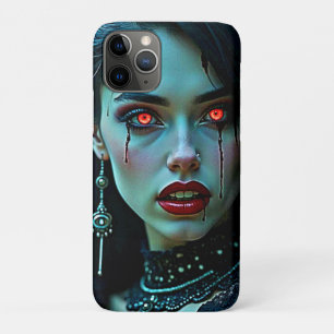 Funda Para iPhone 11 Pro Reina Vampiro: Arte de Oscuro Encanto