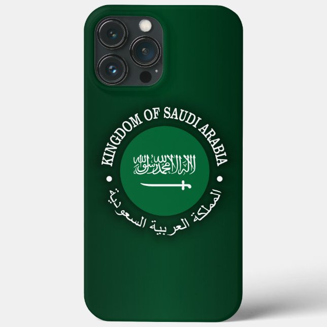 Funda De Case-Mate Para iPhone Reino de Arabia Saudita (Reverso )