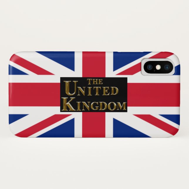 FUNDA DE Case-Mate PARA iPhone REINO UNIDO (Reverso (horizontal))